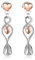 Welsh love spoon earrings by Awen Welsh Jewellery