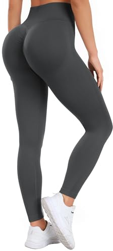 Occffy Booty Scrunch Leggings Damen Push Up Sport Leggins Seamless High Waist Gym Yoga Hose Sporthose Frauen