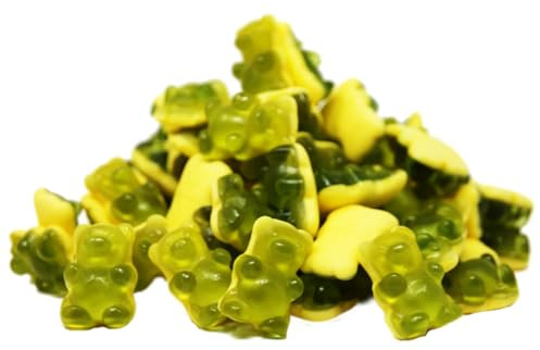 Fruchtgummi Waldmeister mit Wackelpudding und Vanillesauce 175g