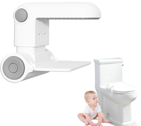 Kindersicherung Toilettenschloss – WC Schloss für Baby Sicherheit, Toilettensitz Kinder Schutz im Badezimmer, Babysicheres Toilette-Deckelschloss Passend für Meiste WC