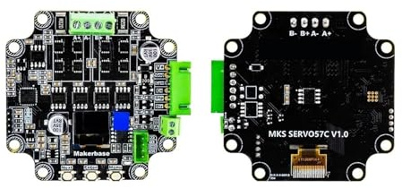 Y63Z1Y0 MKS SERVO57C PCBA Board Nema 23 Closed Loop Stepper Servo Driver Board Controller FOC RS485 for PLC 3D Printer CNC Machine