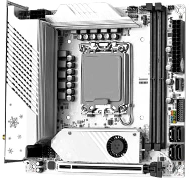 Motherboard B760i LGA 1700 Unterstützung Core 12. 13. DDR5 Speicher RAM Neueste Itx B760i-Snow Dream D5
