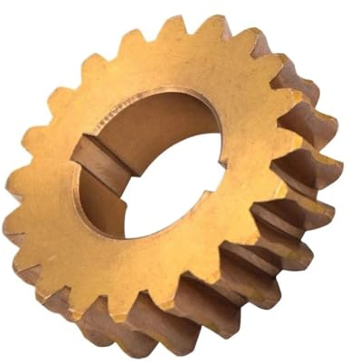 INSOGZRAF Engrenage à vis sans Fin Universel en Bronze n° 20 for motoculteurs, Installation Facile et fiable, Accessoires for Outils de Jardin motorisés