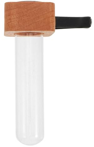 NUSITOU Blumenvase fürs Auto mit Clip und Glasröhrchen Einfache Installation als Dekoration für Armaturenbrett und Auto Innenraum