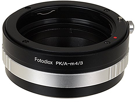 Fotodiox Lens Mount Adapter Compatible with Pentax K AF (KAF) Lenses on Micro Four Thirds Mount Cameras