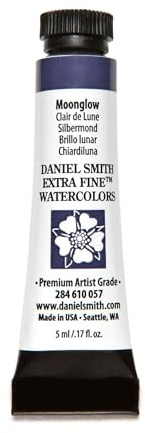 Daniel Smith 284610057 Extra Fine Watercolors Tube, 5ml, Moonglow, 0.17 Fl Oz (Pack of 1)