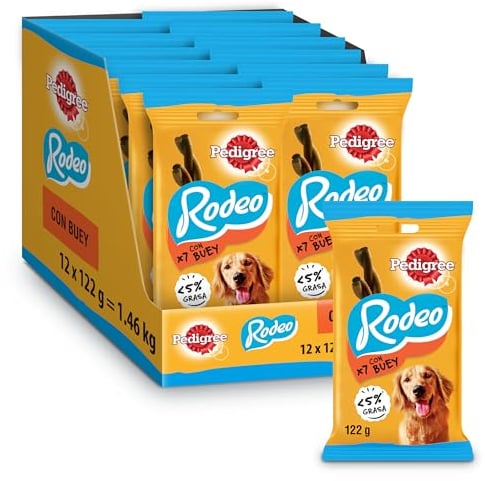 Pedigree Rodeo Buey 7 Tiras, 122 g