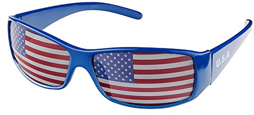 Piersando Sonnenbrille Brille Fahne Fussball EM & WM Länderflagge Augen Fanartikel Land Flagge