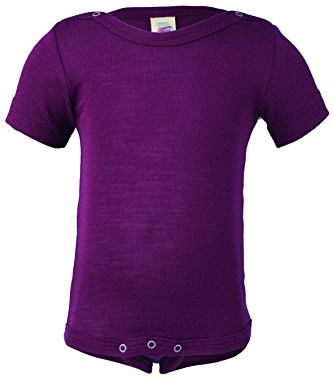 Engel Baby/Kinder Body Kurzarm Bio-Schurwolle/Seide