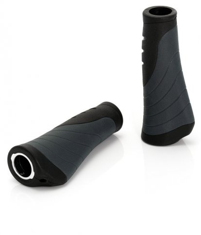 XLC Griffe Ergonomic GR-S04, schwarz/grau, 135 mm, 2501585200