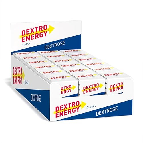 Dextro Energy Würfel Classic (18er Pack) - Traubenzucker Tablette mit Dextrose, Maltodextrin - Laktosefrei, Glutenfrei