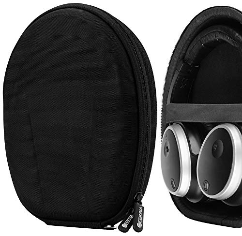 Geekria Headphones Case Kompatibel mit Audio-Technica ATH-ES55, ES7, ES3, SJ3, SJ5, FW5, SQ5, ESW9, ES10 Sennheiser HD218,HD228,HD238 and More/Headset Travel Bag/Portable Kopfhörer Fall/Tasche
