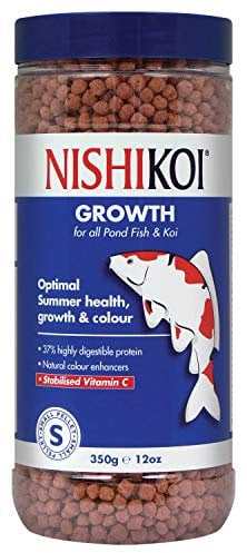 Nishikoi Growth Complete Food for Koi and Pond Fish - Small Pellets - 350g