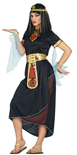 FIESTAS GUIRCA Fancy Dress Déguisement de femme Kleopatra égyptien Taille M 80870 Noir
