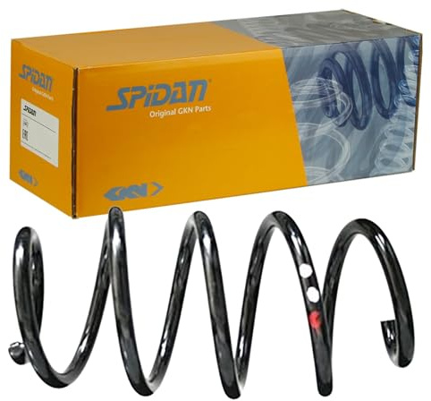 SPIDAN Fahrwerksfeder 86472 Vorderachse | Kompatibel mit: AUDI A3, A3 Sportback, SEAT LEON, SKODA OCTAVIA II, OCTAVIA II Combi, VW GOLF VI, GOLF VI Cabriolet
