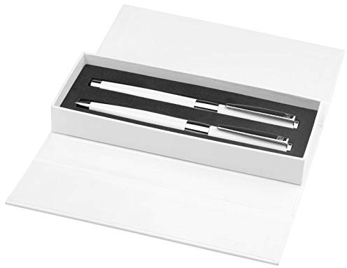 Senator S-066266204508 Schreibset Image White Line, Füllhalter und Kugelschreiber, blau/weiß