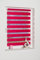 K-home Klemmfix Doppelrollo Andorra ohne Bohren Fuchsia 120 x 150 cm (B x L)