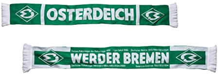 Werder Bremen SV Schal - Erfolge - grün/weiß Fanschal scarf - Plus Lesezeichen I love Bremen