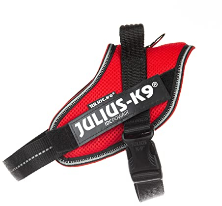 Julius-K9, IDC Powair Hundegeschirr, Größe: S / Mini, Rot