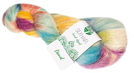 Lana Grossa Silkhair Hand-dyed 609 - Kamal