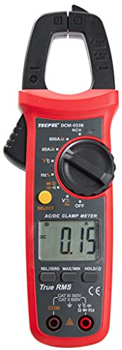 TECPEL DCM-033B 6000 Count Digital Clamp Meter (ACA/ACV/DCA/DCV)