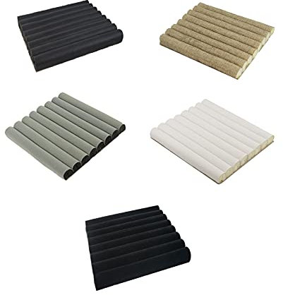 Ring Rolls Tray & Case Insert Display Jewellery Ring Cufflink Storage Counter Top Window Presentation (Burlap)