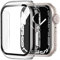 HANKN 2 Piezas Dura Funda para Apple Watch Series 9 8 7 41mm Funda Protector de Pantalla Vidrio Templado, Cobertura Completa Claridad Case Iwatch Estuche (41 mm, Transparente x 2)