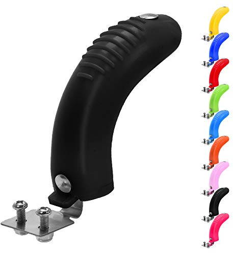 OTFAITP Bremsbeläge hinten für Scooter-Ersatz für Micro Mini/3in1 Deluxe Series 3-Wheel Scooter (Schwarz)