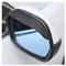 CGEAMDY 2PCS Car Rear View Mirror Rain Visor Guard, Carbon Fiber Auto Side Mirror Rain Eyebrows, Rainproof Waterproof PVC Rearview Mirror Rain Visor Smoke Cover, Universal for Cars (030)