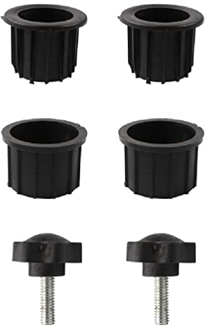 KLOVA 6 Stück Sonnenschirmständer Stützloch Stecker Abdeckung Terrassenschirm Ständer Ersatzteil Schaukelstuhl Reparatur Ersatzteile Terrassenschirm Basis Stützloch Stecker Abdeckkappe