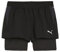 PUMA Damen Teamgoal 2in1 Gewebte Shorts, Puma Black-puma White, XL EU