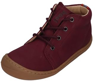 KOEL Barefoot Kinder Schnürschuhe BEN M LEATHER - bordo