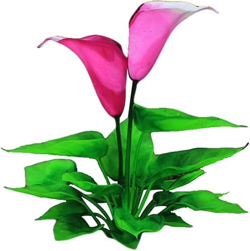 Decoración de acuario, planta acuática artificial, hierba acuática, regalo artesanal, flor de seda, calidad y creatividad