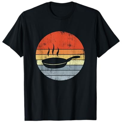 Poêle à frire vintage T-Shirt