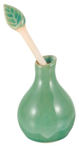 POPETPOP Essential Oil Bottles Ceramic Sub Bottles Refillable Cosmetic Jars Perfume Dispenser Essential Oil Ceramic Diffuser