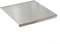 Hasaller Tabla de cortar de acero inoxidable, tabla de repostería, tabla de cortar de encimera, bloque de metal plateado para cocina, verduras, carne, masa de frutas, 40 x 30 cm