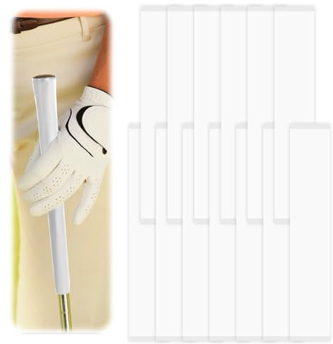 Kasoud Professional Golf Grip Tape Strips, 13 PCS Double Sided Golf Grip Tape Kit, Grip Tape Golf, Golf Club Grip Installation Adhesive Supplies for Installation and Regripping Golf Clubs-5 * 25cm
