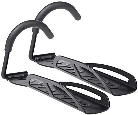 Osmond 2 Stück Fahrradständer für die Garage, Wandmontage, Fahrrad-Aufhängungssystem, vertikal, für den Innenbereich, leicht zu befestigen