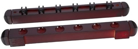 GOOHOCHY Support De Billard Élégant À 6 Emplacements pour Bâtons De Billard Accessoire De Table De Billard