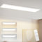 ZMH LED Panel Deckenleuchte 120x30cm -Flach Deckenlampe Lang Rechteckig Deckenpanel Dimmbar Weiße 40W Tageslichtlampe mit Fernbedienung für Büro Küche Flur Wohnzimmer Schlafzimmer