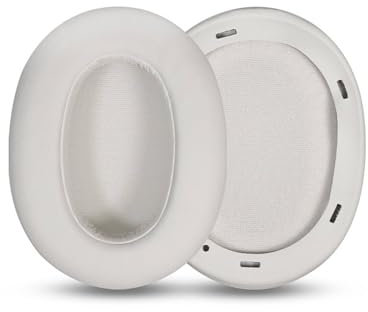 Umvowuxa ULT WEAR Replacement Ear Pads for Sony ULT WEAR Wireless Noise Cancelling Headphones, Ear Cushions with Protein Leather, High Density Noise Isolation Foam(Off White)