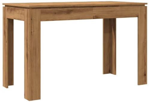 HETFTJN Kitchen Table Arbeitsplatte Küche Bartisch Küche Kleiner Tisch - Esstisch Artisan-Eiche 120x60x76 cm Holzwerkstoff für Konferenzraum Küche Campingplatz Wohnzimmer