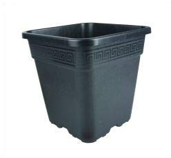 Schiller 10x 9L Topf viereckig 22,5 x 22,5 x 24cm Pflanztopf Vierkant-Töpfe Blumenkübel Anzucht Blumentopf Pflanzgefäß