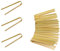 iubfegt 20 PièCes Pinces en Bois de Bambou Ustensiles de Cuisine Mini Pinces en Bambou Pinces à Pain Grillé Naturel pour la Cuisine