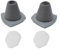 Fauhapyway Filtros de aspiradora, filtro de repuesto para aspiradora Eureka NES215A NES210 NES212 accesorios de limpieza del hogar (paquete de 2)