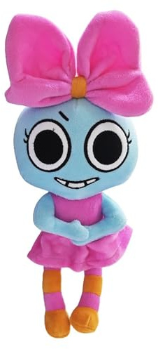 KUKUShining Dandy's World Plüschtier, Süße Goob Stofftierpuppe Weiche Plüschtiere for Weihnachten Halloween Geburtstagsgeschenk for Kinder(Poppy)