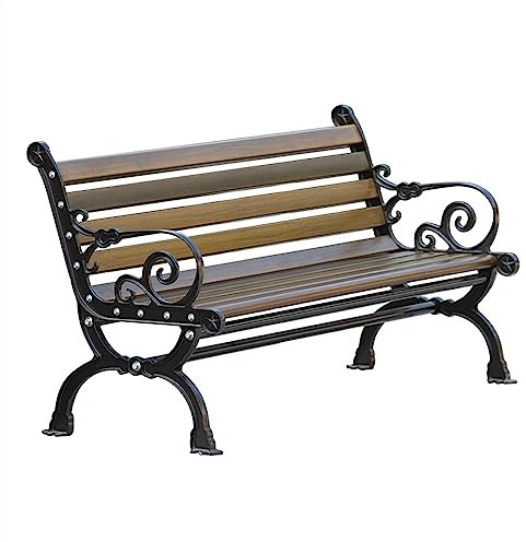 Dh2yjnbf3 Garten Gartenbank, geeignet for Hof, Park, Weg, Rasen, Terrasse Sitzbank(150x57x77CM)