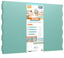 SELITAC pro 5 mm - 10,6m² Verlegeunterlage/Trittschalldämmung | für Laminat-/Parkettböden | für Holzuntergründe | als Faltplatte | optimaler Ausgleich Unebenheiten