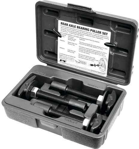 Performance Tool W89326 Hinterachslagerabzieher Set | Kfz-Differential- und Radlager-Entfernungswerkzeug. Drei Abzieher für halbschwimmende Hinterachslager