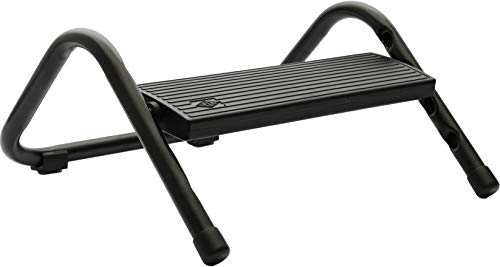 Wedo Trittboy Fußstütze, schwarz, 34,5 x 33,5 x 16,5 cm